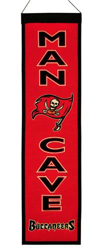 Winning Streak NFL Buccaneers Man Cave Banner