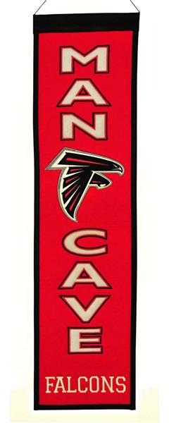 Winning Streak NFL Atlanta Falcons Man Cave Banner