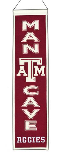 Winning Streak NCAA Texas A&M Man Cave Banner