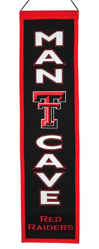 Winning Streak NCAA Texas Tech Man Cave Banner
