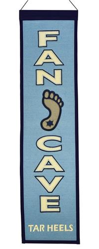 Winning Streak NCAA North Carolina Fan Cave Banner
