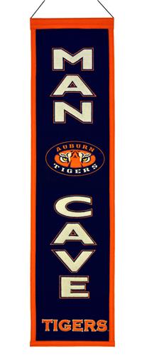 Winning Streak NCAA Auburn Tigers Man Cave Banner
