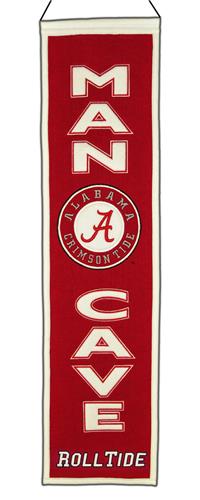 Winning Streak NCAA Alabama Man Cave Banner