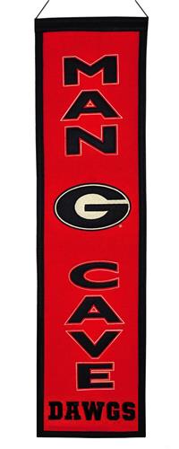 Winning Streak NCAA Georgia Man Cave Banner