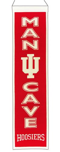 Winning Streak NCAA Indiana Man Cave Banner