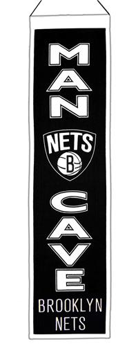 Winning Streak NBA Brooklyn Nets Man Cave Banner