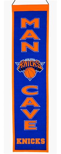 Winning Streak NBA New York Knicks Man Cave Banner