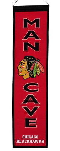Winning Streak NHL Blackhawks Man Cave Banner