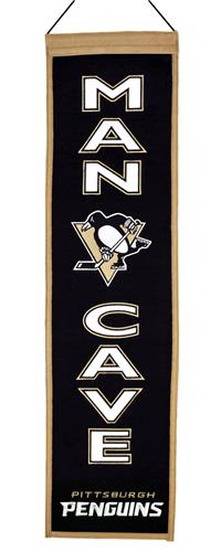 Winning Streak NHL Penguins Man Cave Banner