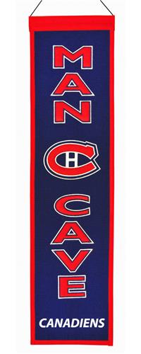 Winning Streak NHL Canadiens Man Cave Banner