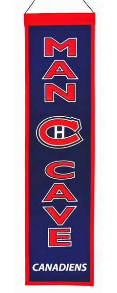 Winning Streak NHL Canadiens Man Cave Banner