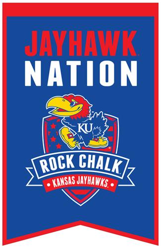 Winning Streak NCAA Kansas Fan Nations Banner