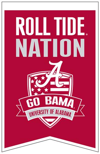 Winning Streak NCAA Alabama Fan Nations Banner