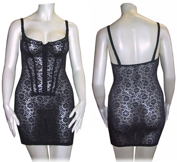 Vintage Lace Corset Slip Shapewear Closeout Sale Cheerleading