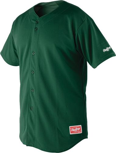 Rawlings ProDri Full Button Baseball Jersey RBJ150. Decorated in seven days or less.