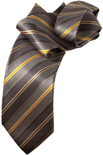 Edwards Mens Stripe Polyester Tie