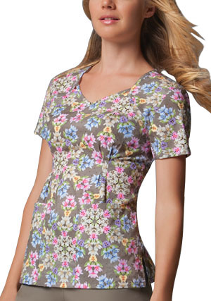 Cherokee Runway Womens V-Necks Scrub Top. Embroidery is available on this item.