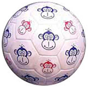 Red Lion Monkey Face Soccer Balls (sizes 3,4,5)