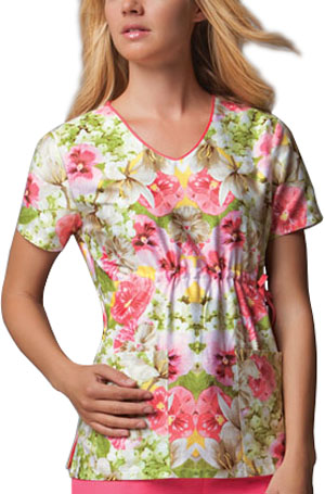Cherokee Runway Womens V-Neck Scrub Top. Embroidery is available on this item.