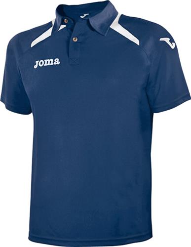 Joma Champion II Short Sleeve Polyester Polo. Embroidery is available on this item.