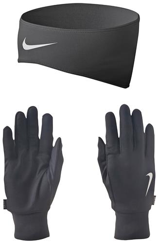 NIKE Dri-Fit Men's Running Headband/Glove Set