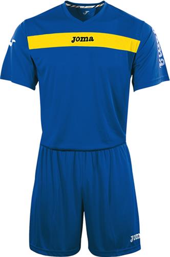 Joma Academy Short Sleeve Jersey & Shorts SET. Printing is available for this item.