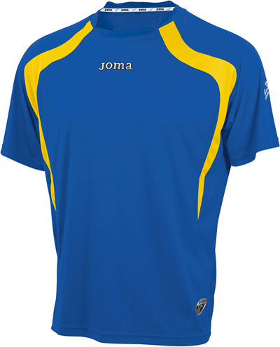 Joma Champion Short Sleeve Soccer Jersey. Printing is available for this item.
