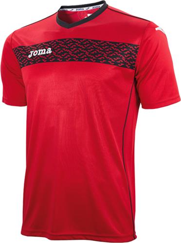Joma LIGA II Short Sleeve Jersey. Printing is available for this item.