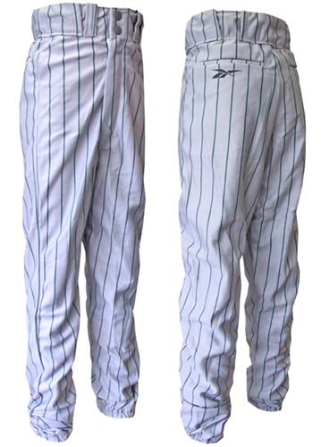 Reebok Polyester Pinstripe Baseball Pants-Closeout