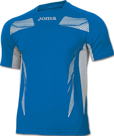 Joma Elite III Short Sleeve Running Shirt. Printing is available for this item.