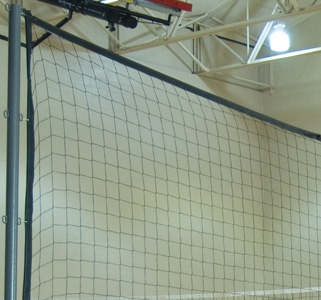 Bison 12' x 50' Divider Net (ea.) - Basketball Equipment and Gear