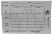 Extra Soccer Referee Score Pads Extra Soccer Referee Score Pads