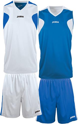 Joma Basket Reverse Basketball Jersey & Shorts SET. Printing is available for this item.