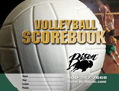 Bison Volleyball Team Scorebook