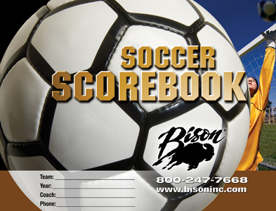 Bison Soccer Team Scorebook