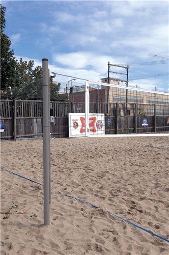 Match Point Aluminum Recreational Sand Volleyball System SVB5050A
