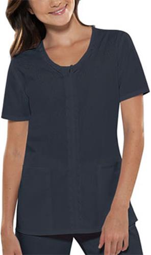 Cherokee Womens V-Neck Scrub Top. Embroidery is available on this item.