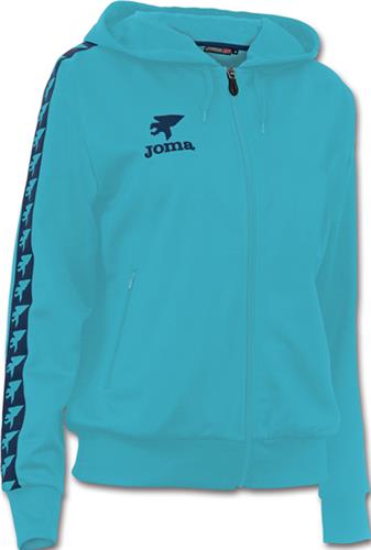 Joma Womens Origen Full Zip Jacket With Hood. Decorated in seven days or less.