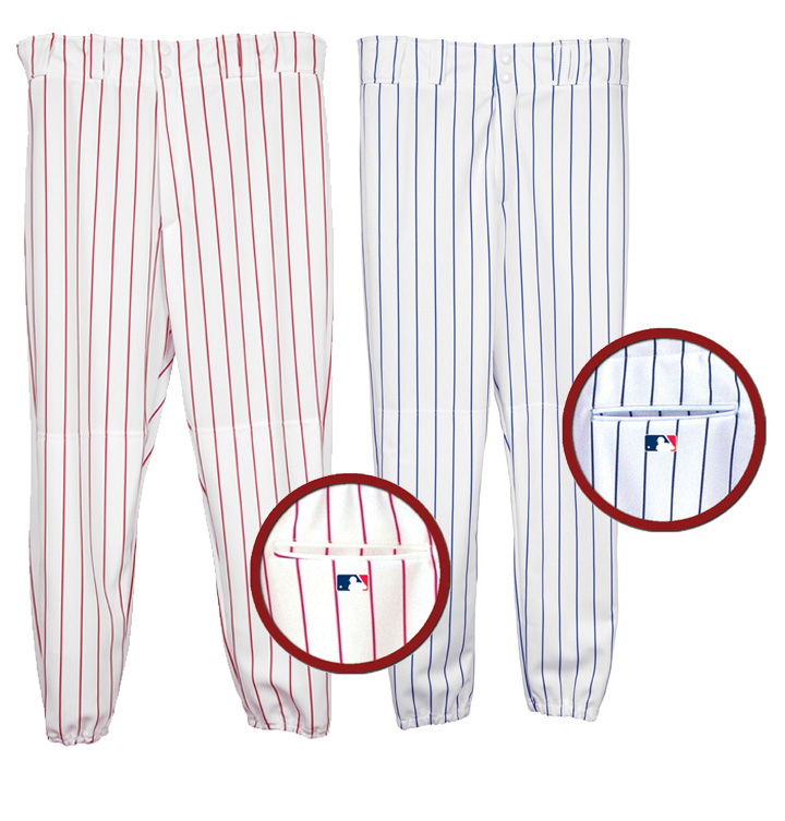 E6816 MLB Performance Pinstripe YOUTH Baseball Pants