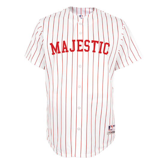 Performance Full Button Pinstripe Custom Baseball Jersey Baseball