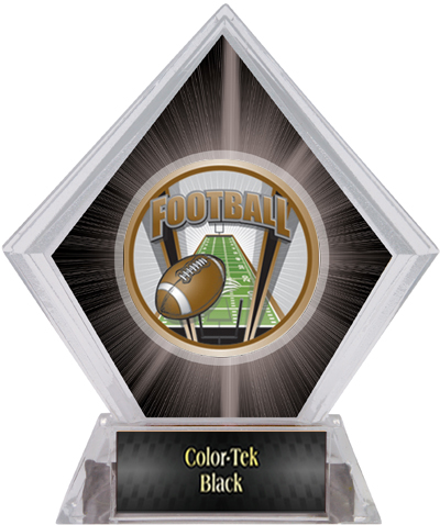 ProSport Football Black Diamond Ice Trophy. Personalization is available on this item.