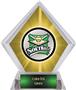 Xtreme Softball Yellow Diamond Ice Trophy