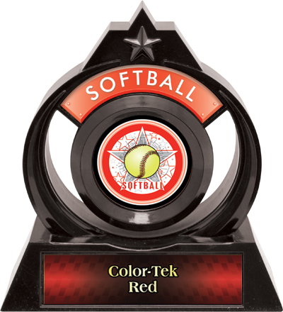 Hasty Awards Eclipse 6" All-Star Softball Trophy. Engraving is available on this item.