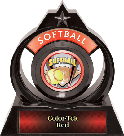 Hasty Awards Eclipse 6" ProSport Softball Trophy. Personalization is available on this item.