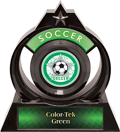 Hasty Awards Eclipse 6" All-Star Soccer Trophy. Engraving is available on this item.