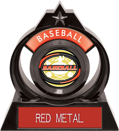 Hasty Awards Eclipse 6" Classic Baseball Trophy. Engraving is available on this item.