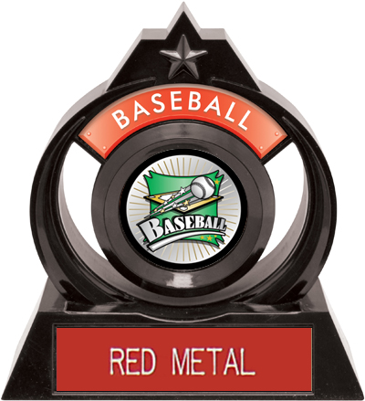 Hasty Awards Eclipse 6" Xtreme Baseball Trophy. Engraving is available on this item.