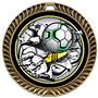 Hasty Award Crest Soccer Medal Bust-Out M-8650S