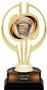 Gold Hurricane 7" ProSport Basketball Trophy