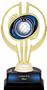 Gold Hurricane 7" Eclipse Volleyball Trophy